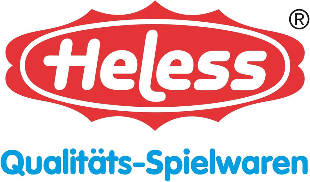 Heless 2172 - Regen-Cape für Puppen im Design Segelfreunde, wasserdicht, Größe 35-45 cm, Hellblau, Gelb