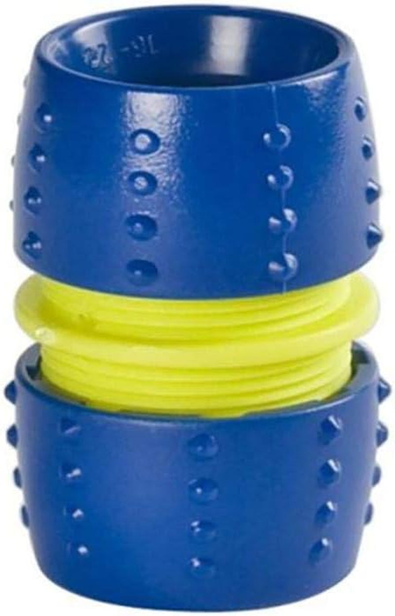 Cuplaj rapid Tatay Top Line pentru furtunuri de 9 mm, mufă universală, instalare ușoară, protecție solară, albastru