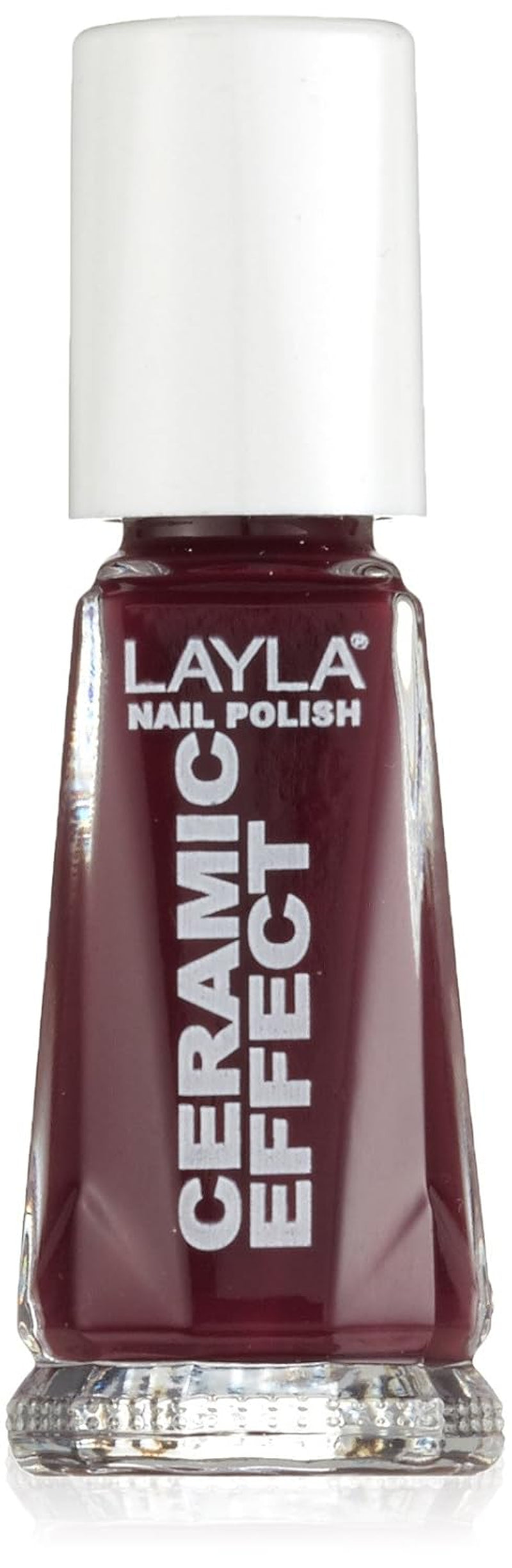 Cosmetics 1243R23-109 Ceramic Effect Nagellack - orange fluo, 1er pack (1 x 0.01 l)