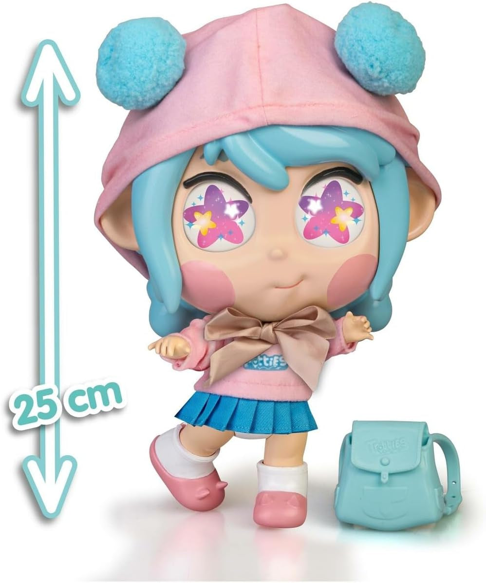 Mia mit Emoti-Augen, Mehrfarbig, Reisepuppen aus der Zeichentrickserie, mit über 10 Accessoires, Geschenk für Mädchen und Jungen ab 3 Jahren