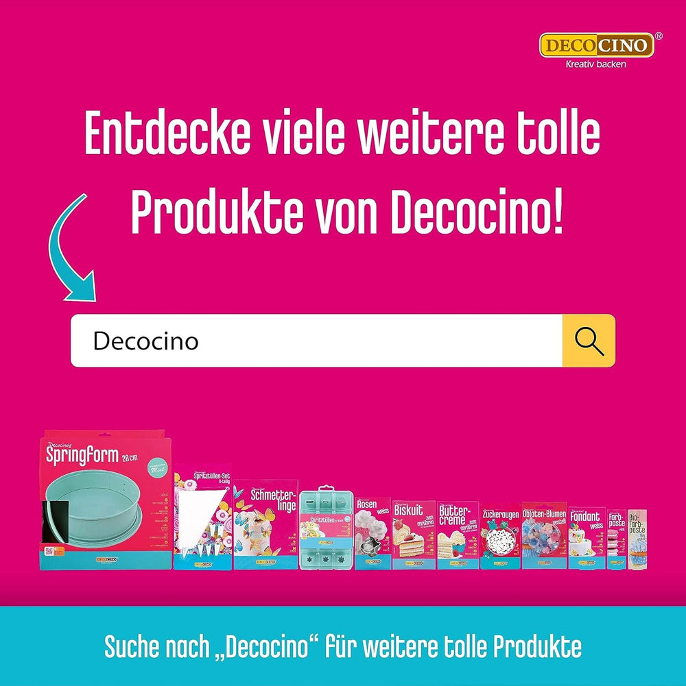 DECOCINO Pudră Pastel Metalic Colorantă (3X2G) – Albastru, Liliac și Roz – Pudră de Colorant Alimentar – Pudră cu Sclipici Potrivită pentru Fondant ca Decor pentru Torturi și Torturi!