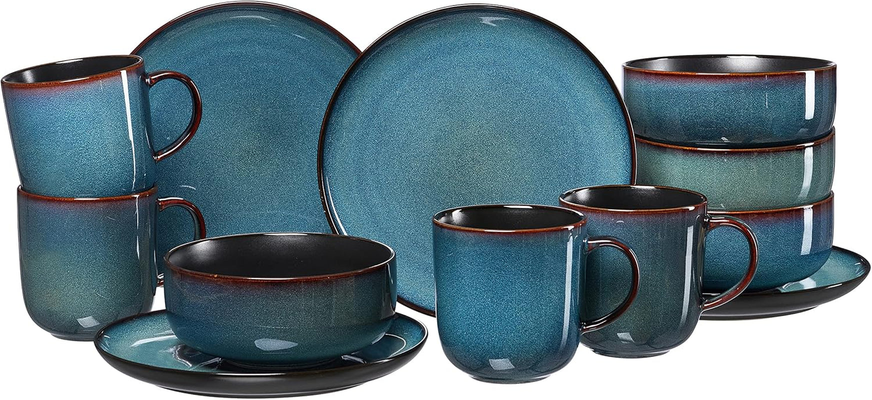 Ritzenhoff & Breker Bali Frühstücks-Set 12-Teilig - DS Tableware Sets Naty Shop Frühstücksset