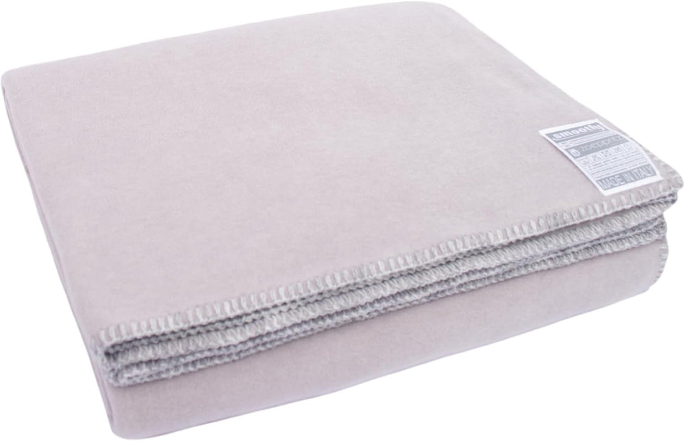 Zoeppritz din 1828 Pătură din fleece Smoothy - Pătură confortabilă pufoasă din fleece polar - Vegan - 140X190Cm - 010 Off-White, 010 Offwhite Paturi si Cuverturi Zoeppritz Since 1828 920 Gri deschis Mel. 140X190Cm