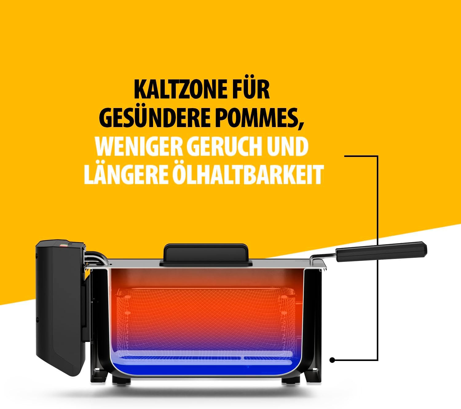 Friteuză Tristar, Capacitate 3L, 2000 W, Tehnologie Cool Zone, Oțel inoxidabil Electrocasnice Naty Shop