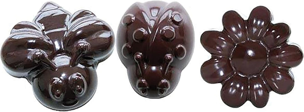 Silikomart 199199, Form für Schokolade, Frühlingsmodell, 15 Pralinen, Brown Kitchen Naty Shop