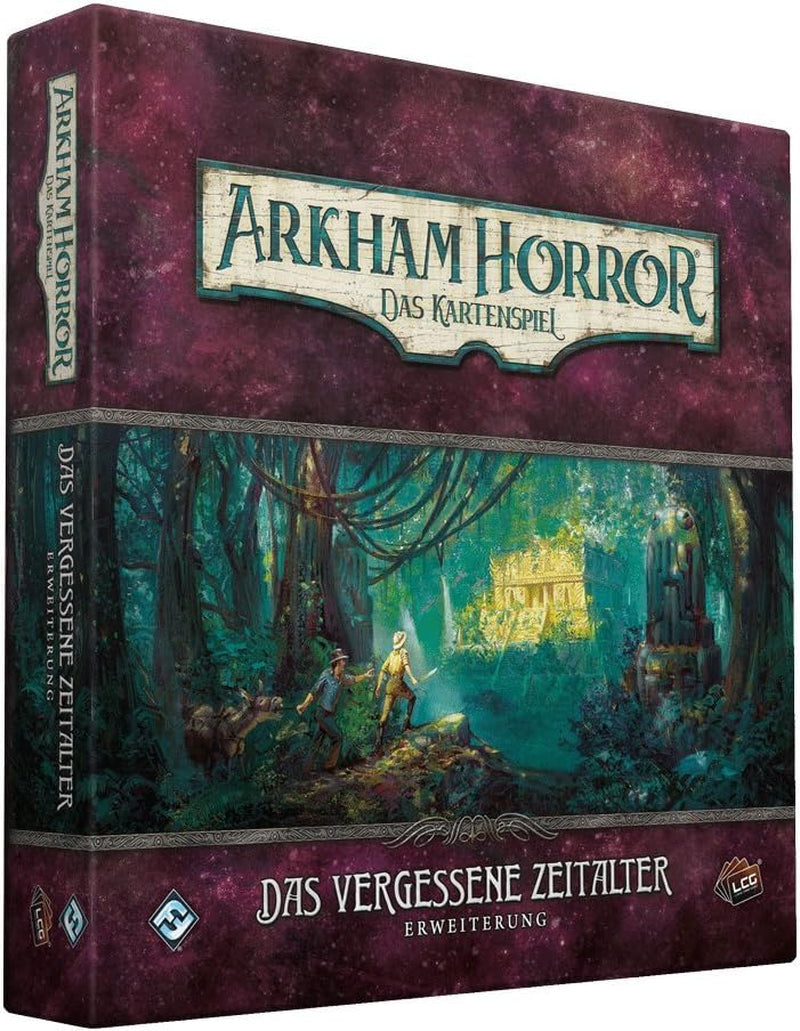 Fantasy Flight Games, Arkham Horror: LCG, Joc de bază, Joc pentru experți, Joc de cărți, 1-4 jucători, Vârste 14+, 45+ minute, Germană, Multicolor, Colorat