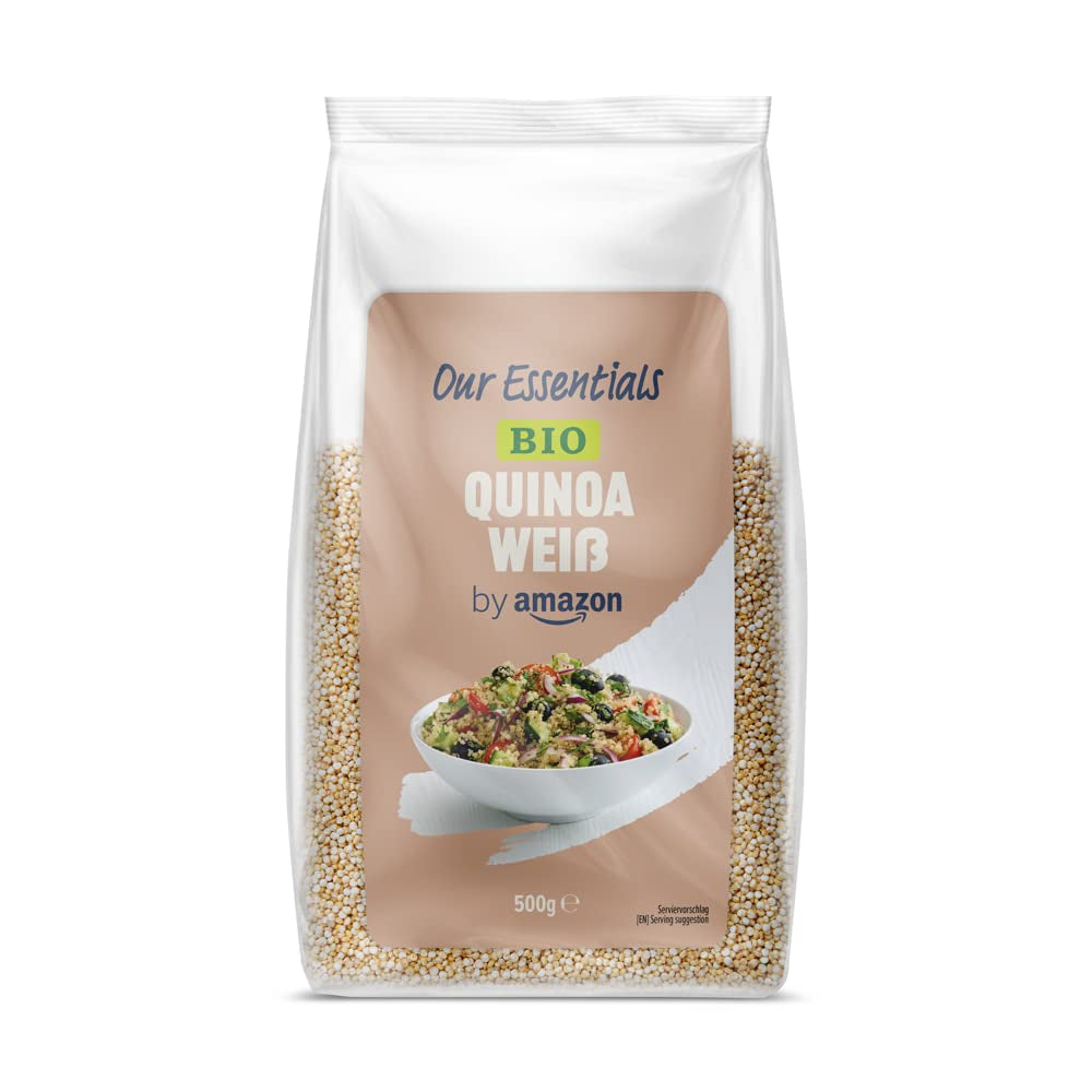 Quinoa tricoloră organică de la Amazon, 500 g (pachet de 1)