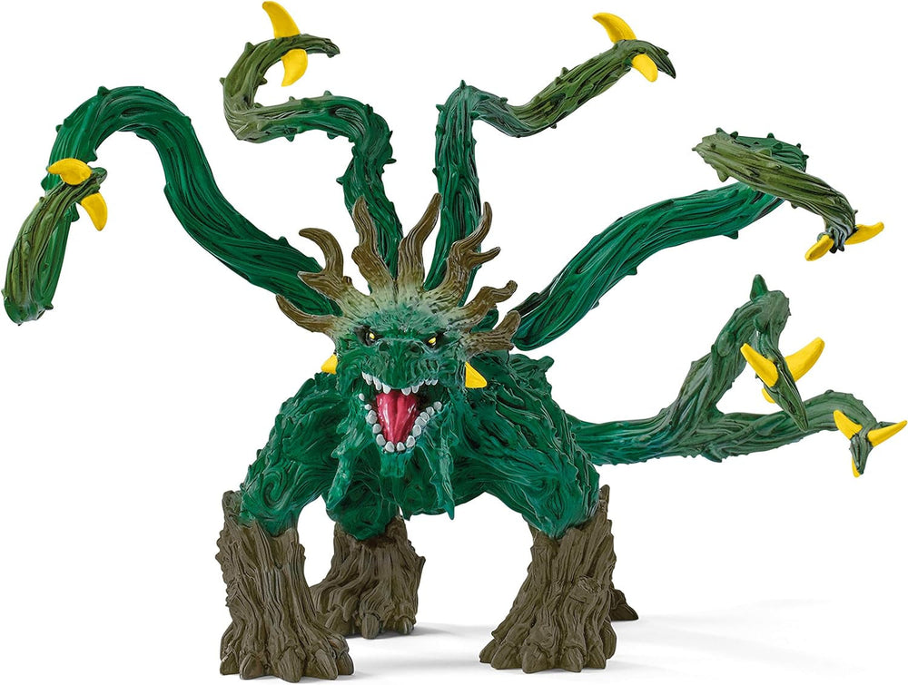 Schleich ELDRADOR KREATUREN | Dschungelmonster 70144 | ELDRADOR Schleich Monster Spielfigur mit beweglichen Lianen und drehbarem Schwanz | Tolles Geschenk für Kinder | Ab 7 Jahren | 22 x 12 x 17 cm Actionfiguren Naty Shop Mehrfarbig