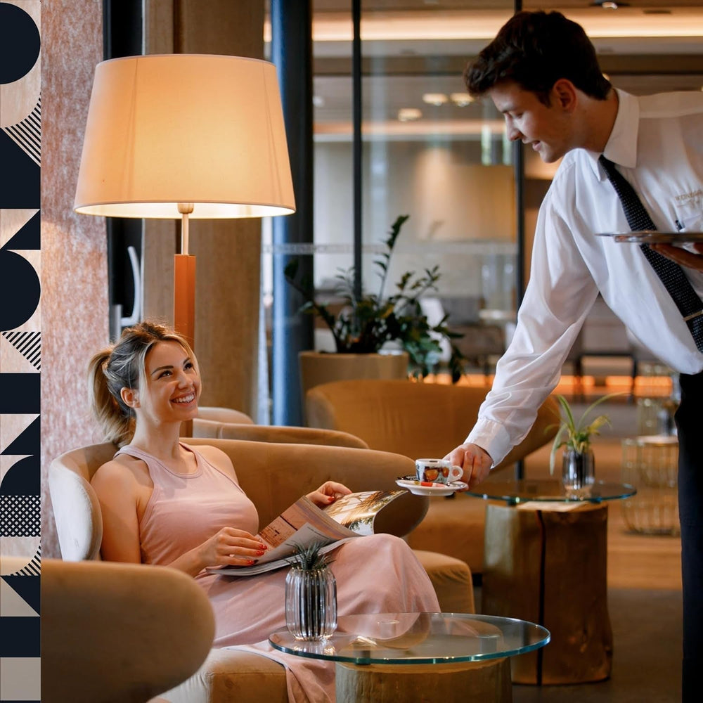 Mamis Caffè Gran Crema, ganze Espressobohnen – 100 % Arabica-Bohnen, fruchtiges Aroma, Schokolade, leicht süßlich, mittlere Röstung und dicke Crema, angebaut in Brasilien und Kolumbien Cafea Naty Shop