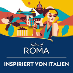 Lavazza, Tales of Roma, Kaffeebohnen, ideal für Espressomaschinen, mit Aromanoten von Haselnuss und dunkler Schokolade, Arabica und Robusta, 250 Gramm Coffee Naty Shop