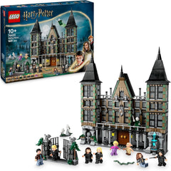 LEGO Harry Potter Landsitz der Familie Malfoy, Fantasy Spielzeug zum Sammeln und Ausstellen, Geschenk für Jungen, Mädchen und Fans der Zauberwelt, Geschenkidee mit 9 Minifiguren 76453