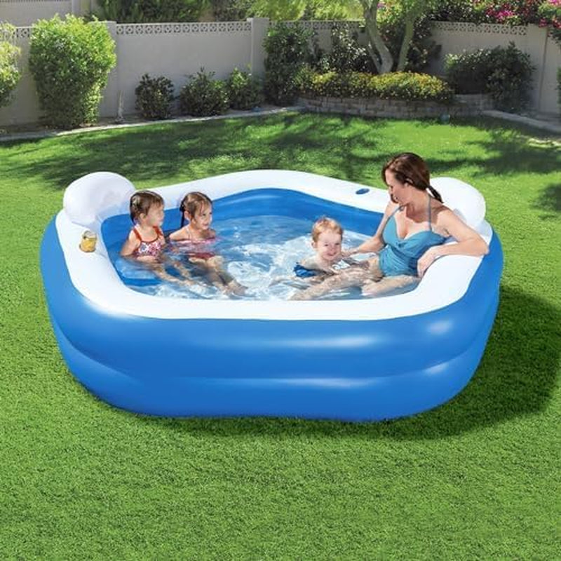 Piscină de familie Bestway, 213 x 206 x 69 cm, Culoare