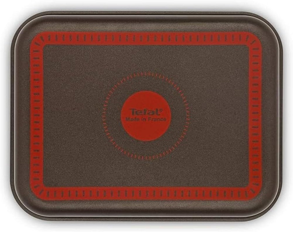 Tefal J1600502 Success Flach Mini Backofen Aluminium Schwarz 19X25 X 4,2 cm Formen und Bleche zum Backen Naty Shop