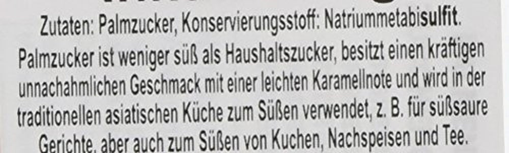 Cock Palmzucker, Scheiben, 4Er Pack (4 X 454 G Packung) Süßstoffe Naty Shop