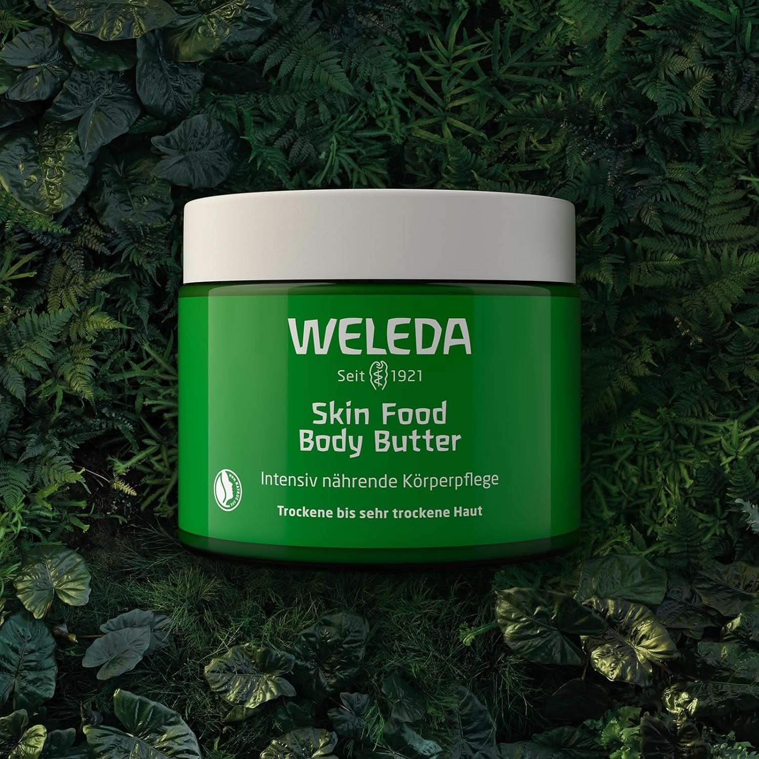 WELEDA Organic Skin Food Body Butter, Cremă unisex de îngrijire a corpului pentru îngrijirea pielii uscate și aspre, 150 ml Duș și baie Naty Shop