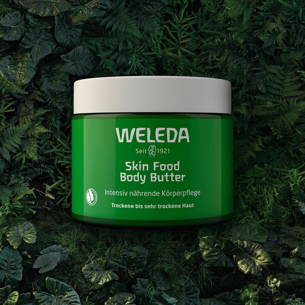 WELEDA Organic Skin Food Body Butter, Unisex-Körperpflegecreme zur Pflege trockener und rauer Haut, 150 ml Dusche und Bad Naty Shop