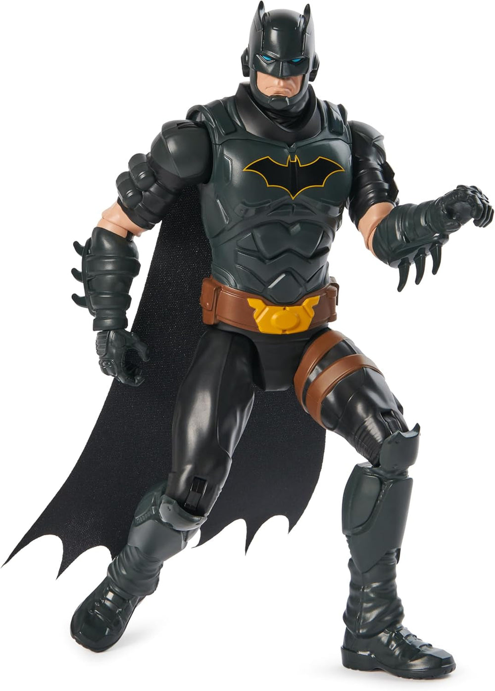 Batman S1 Actionfigur, 30 cm hoch, voll beweglich für spannende Abenteuer und actiongeladene Stunts, Spielzeug für Kinder ab 4 Jahren, Actionfiguren im Original-Comic-Design Naty Shop Batman S6