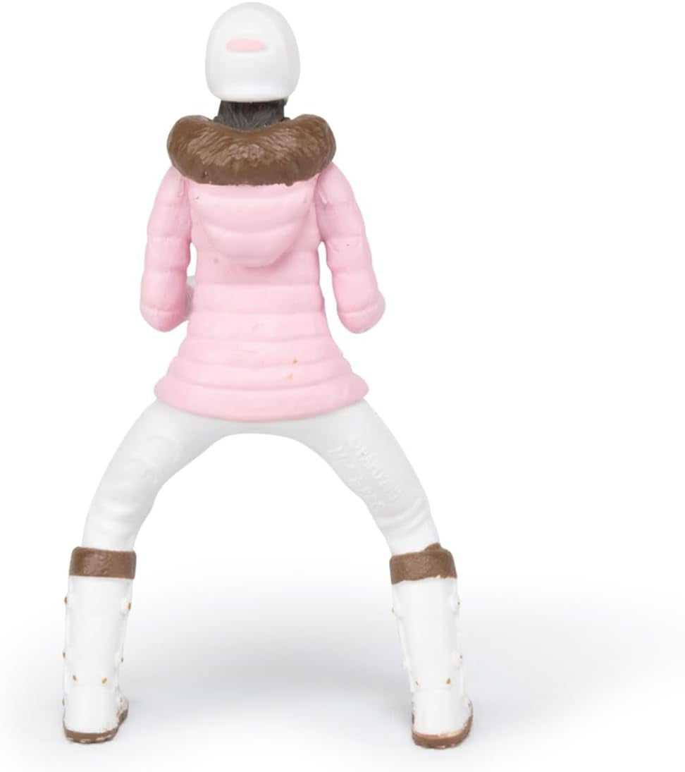 PAPO - Pferdefigur - Rider Fashion Winter, Leidenschaft fürs Reiten, Spielzeug für Kinder ab 3 Jahren. Naty Shop Actionfiguren