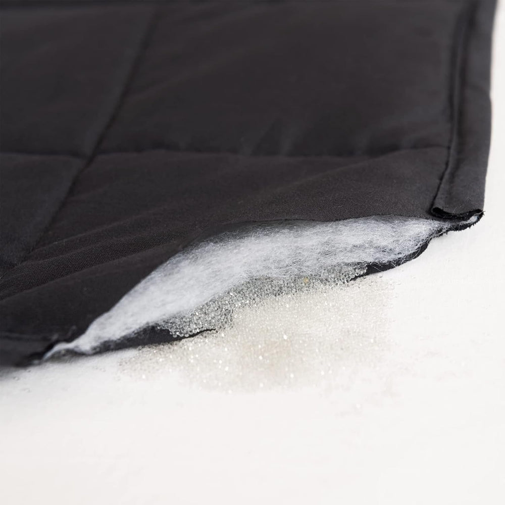 Good Nite Pătură cu greutate pentru adulți Pătură grea pentru simțuri calme Gri 8 Kg 150 X 200 Cm Plapumi si pilote Naty Shop