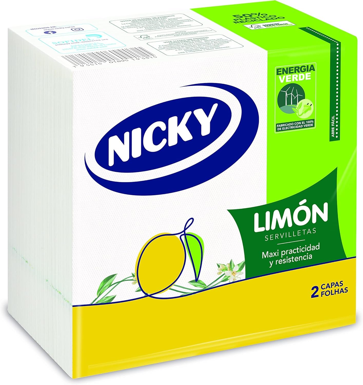 Servi.Maxi Limon 2 Capas