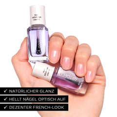 ARTDECO Nail Whitener Classic - ojă transparentă și iluminatoare pentru un aspect franțuzesc - 1 x 10 ml