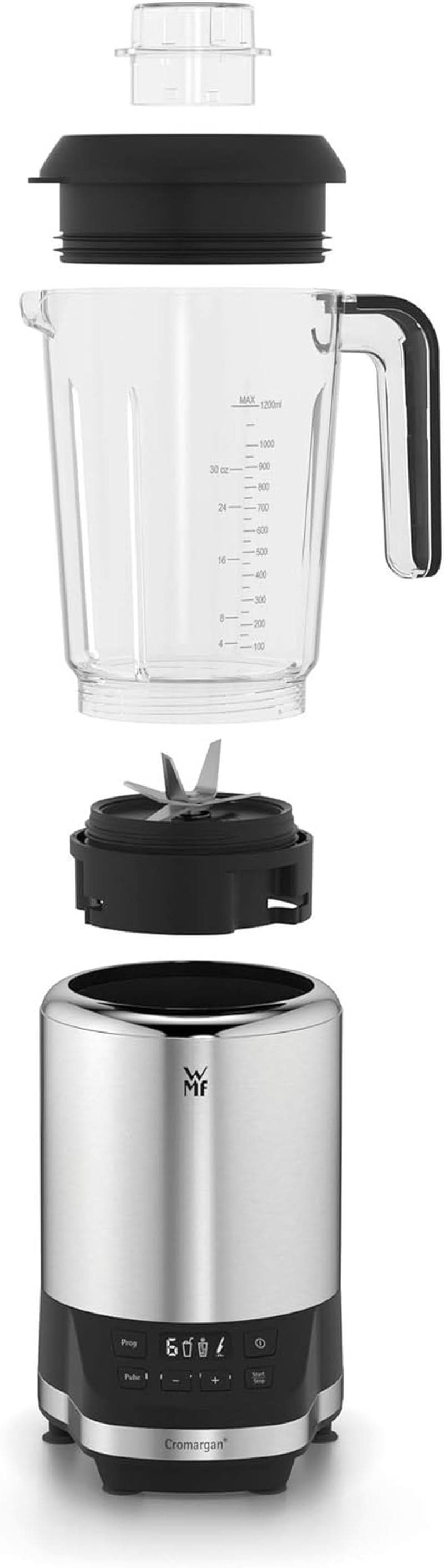 WMF Kult Pro Multifunktionsmixer Hochleistungsmixer, 30.000 U/Min, Smoothie Maker, Standmixer, Ice-Crush Funktion, 4 Mixbehälter inkl. Togo-Verschluss Kitchen Naty Shop