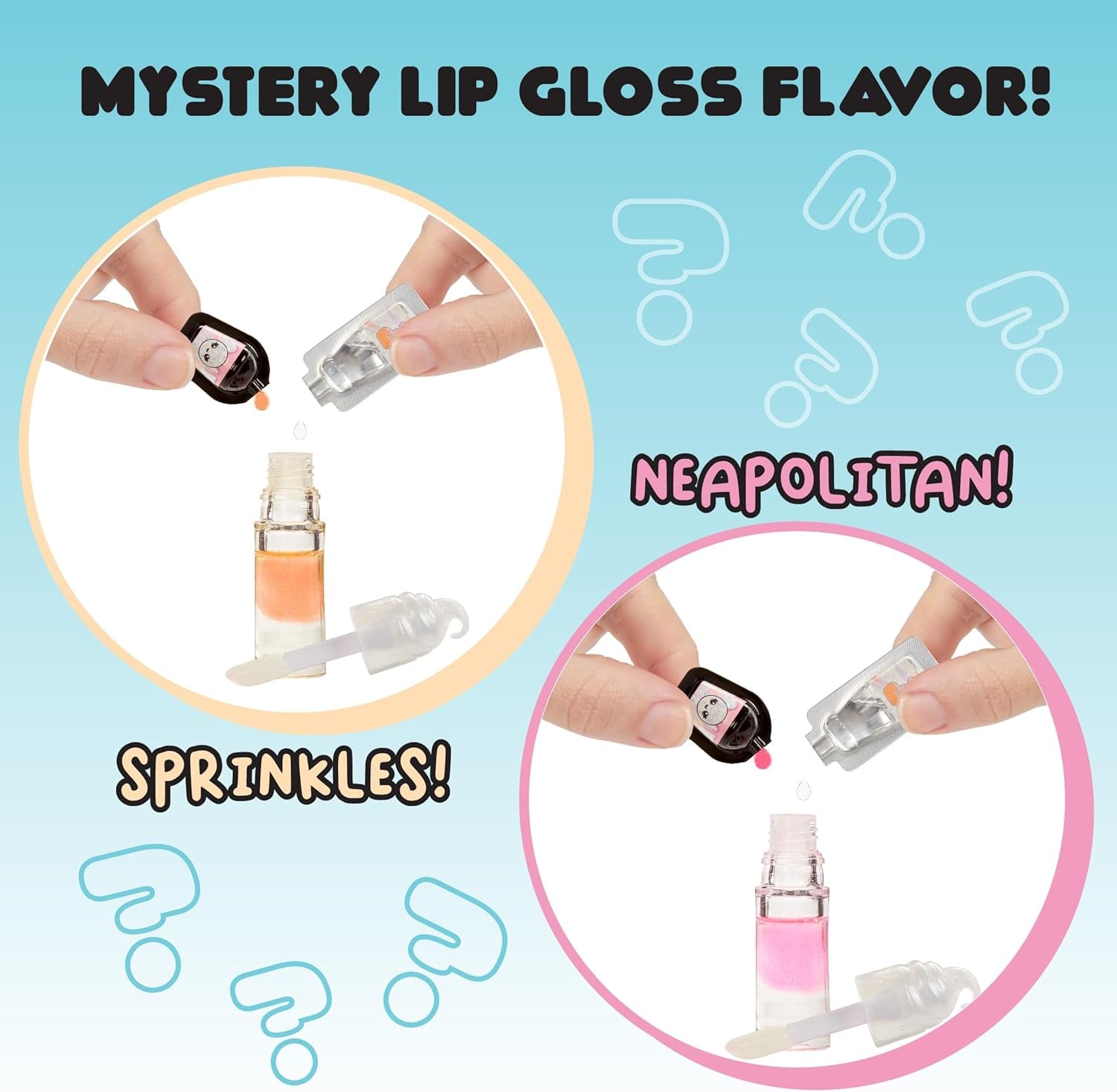Yummiland Lipgloss-Puppe – Mystery Chase – inklusive DIY-Lipgloss-Set, geeignet für Naty Shop Dolls ab 4 Jahren