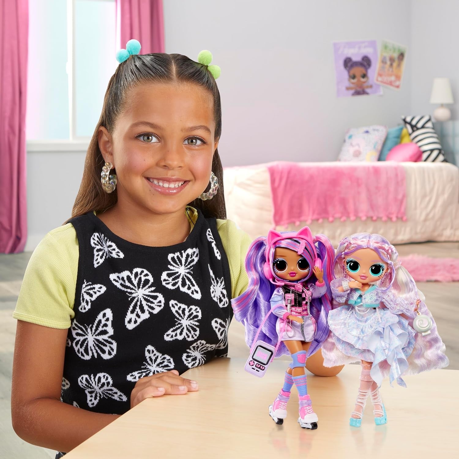L.O.L. Überraschung! OMG Fashion Doll Pearla mit 15 Überraschungen – Modepuppe mit Meerjungfrauen-Accessoires – für Kinder ab 4 Jahren Naty Shop Dolls