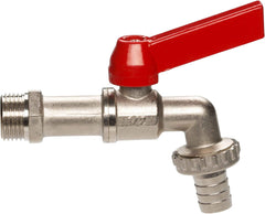 Robinet cu bilă Gardena: Robinet pentru uz interior și exterior, filet de 26,5 mm (G 3/4 inch), pentru furtunuri de 13 mm (1/2 inch) (7332-20)