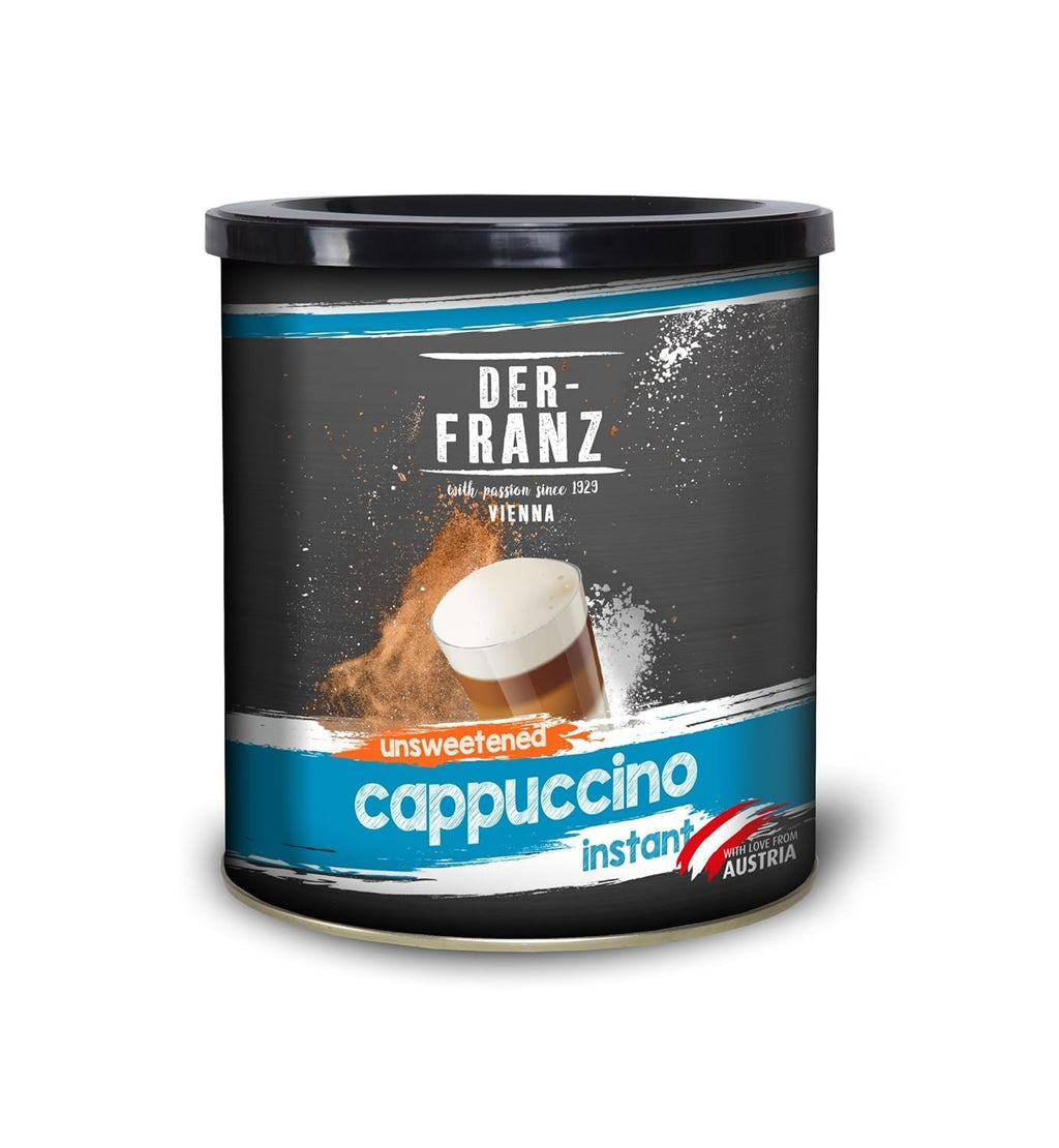 Der-Franz Ciocolată neagră de băut, 2 X 500 G Bomboane de Ciocolata Naty Shop 500 G Cappuccino instant neîndulcit
