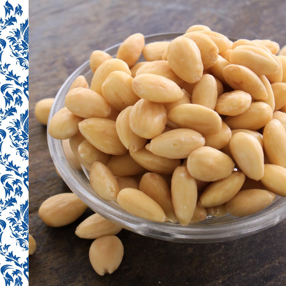 – Fursecuri crocante cu migdale, cea mai înaltă calitate, biscuiți tipici de Crăciun, rețetă artizanală, 250 g (pachet de 2)