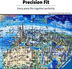 Ravensburger puzzle pentru copii - 12895 Paradisul delfinilor - Puzzle pentru copii de peste 9 ani, cu 300 de piese în format XXL Puzzle Naty Shop