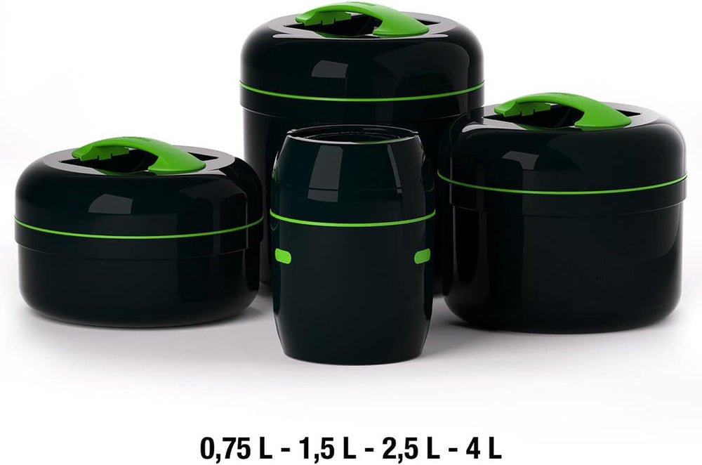 VALHERMFOOD25-03 Pro Term Lunchbox 2.5 l Colorat - Gris/Vert Cutii depozitare alimente Naty Shop