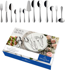 Villeroy & Boch - Mademoiselle Besteck, Besteckset 68-teilig Kitchen Naty Shop 68-teilig Single