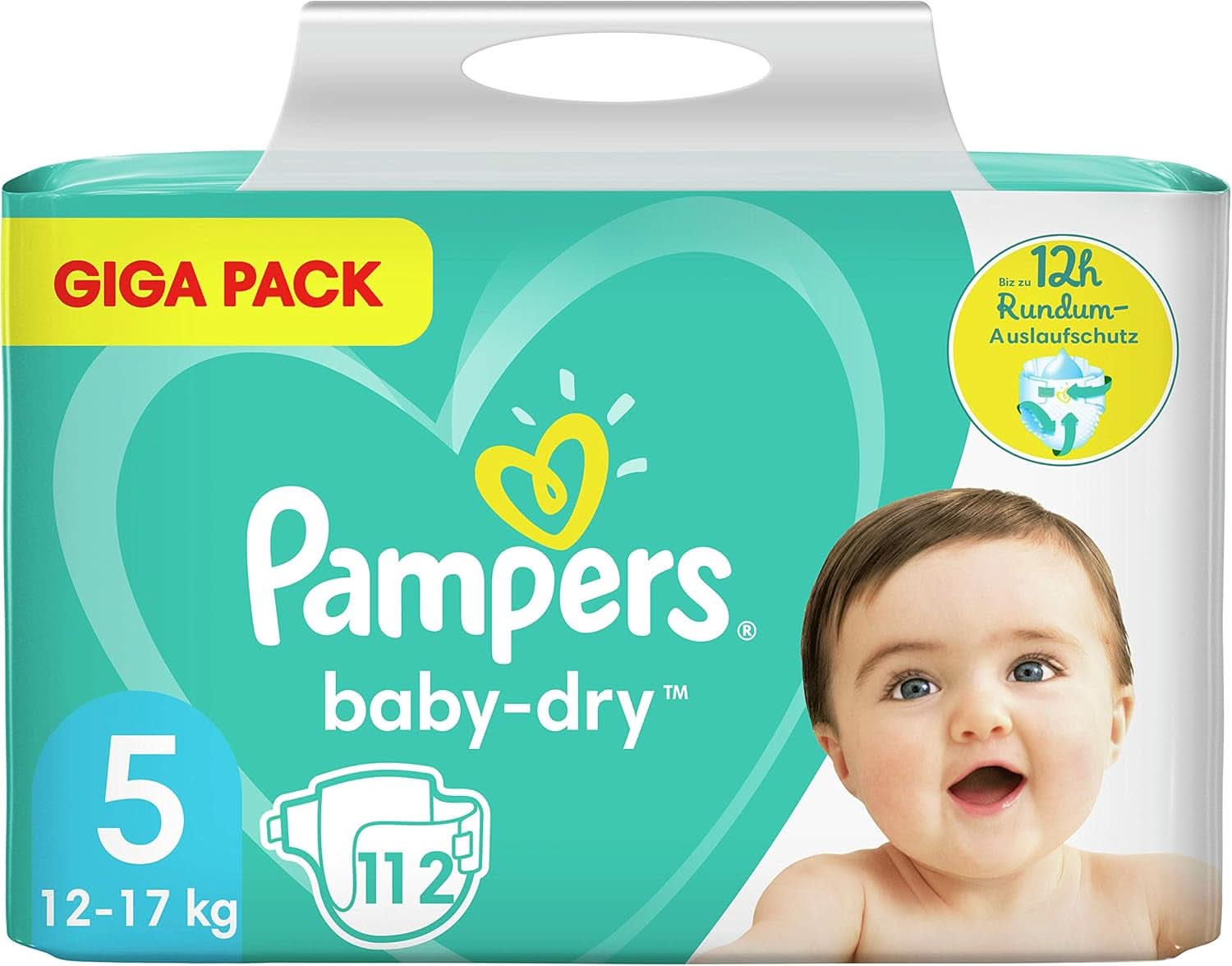 Scutece Pampers, versiunea clasica, diverse marimi Mama si Copilul Naty Shop 5 (112 buc)