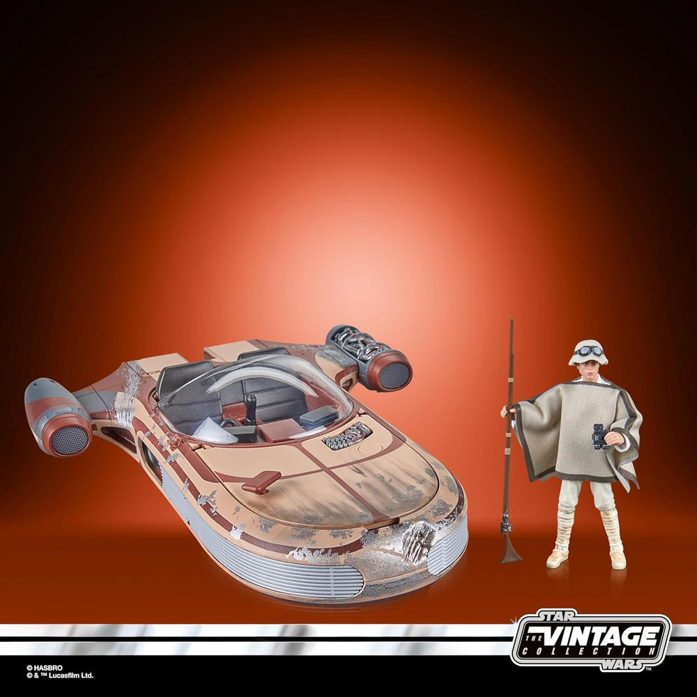 Star Wars Vintage Collection Landspeeder & Luke Skywalker, Star Wars: A New Hope Actionfigur und Fahrzeug, 9,5 cm Actionfiguren Naty Shop