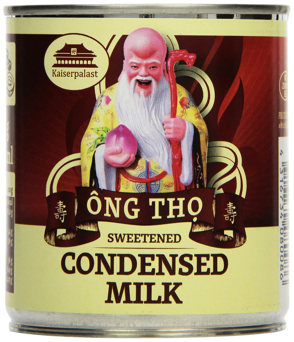 Kaiserpalast Kondensmilch 8% Fettanteil, gesüßt, zum Süßen von Kaffee und Tee oder zum Kochen und Backen, 1 x 397 g