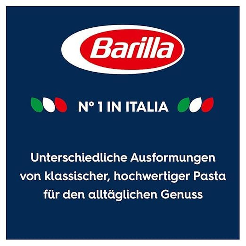 Paste Barilla Classic Spaghettini nr. 3 din grâu dur de înaltă calitate, întotdeauna al dente (1 x 500 g)