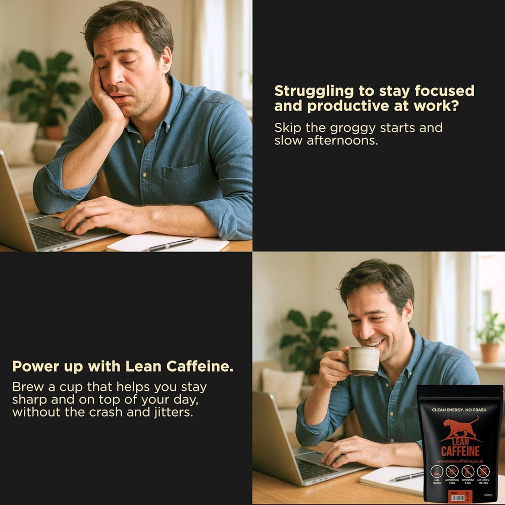 Kaffeebohnen 908g | Hochkoffein Bulletproof Coffee | Säurearm, Mykotoxinfrei | Starke Dunkelröstung