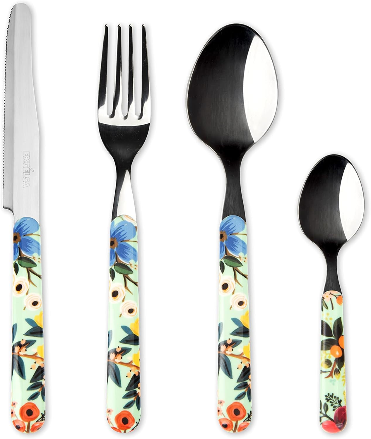 Excelsa Besteckset 24-teilig, Edelstahl Kitchen Naty Shop