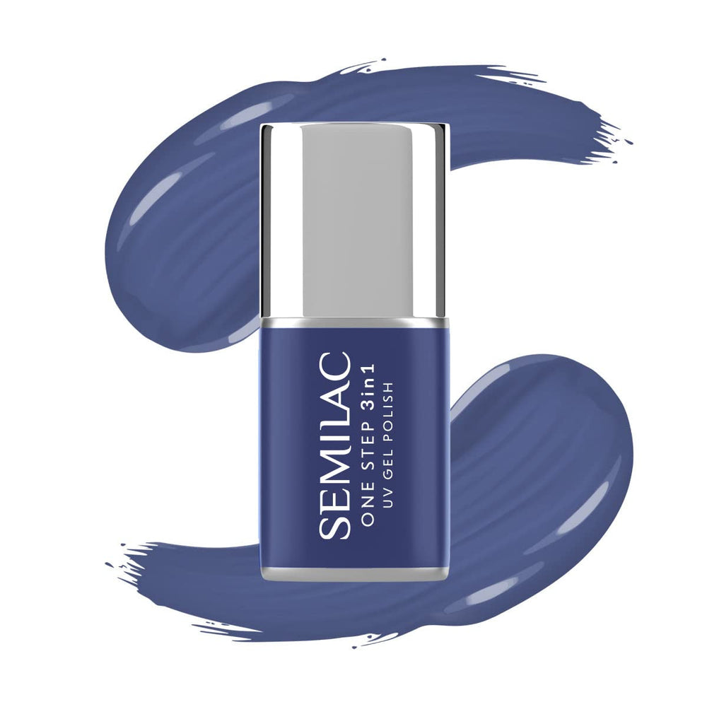 Oja UV Semilac One Step Hybrid 3 în 1 S450 Inner Warmth Peach 7 ml
