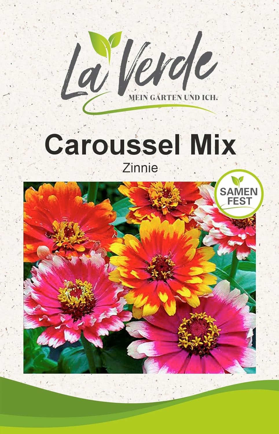 La Verde GRĂDINA MEA ȘI EU. Tagetes Bonita Mix semințe de flori pentru aprox. 100 de plante, gălbenele cu înflorire lungă, flori duble, semințe non-OMG