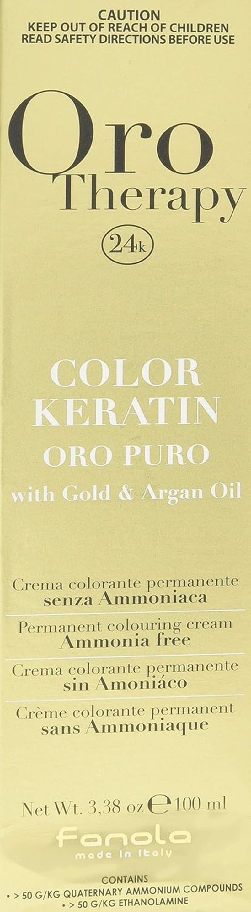 Fanola Oro Therapy Color Keratin 5.0 100ml
