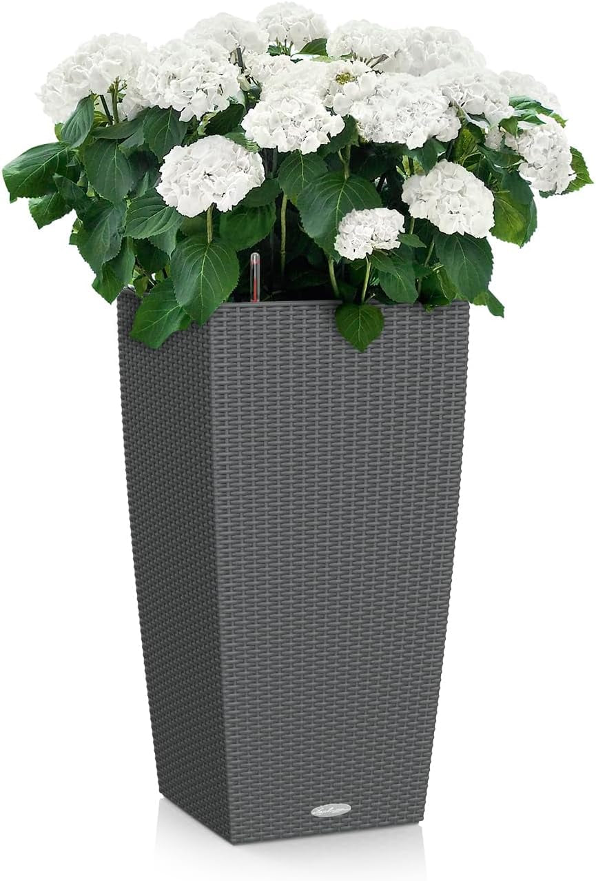 LECHUZA CUBICO Cabană 30 granit 15222