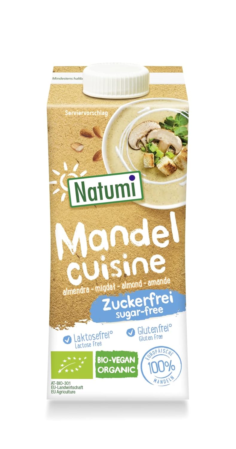Natumi Bio-Mandel-Creamer – Laktose-, gluten- und zuckerfrei