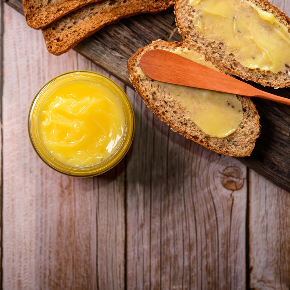 Grocer Planet Natural Ghee – geklärtes Ghee 500 g zum Keto-Kochen