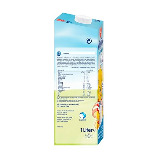 Milupino Babymilch trinkfertig (6X1L), ab 1 Jahr, für Kleinkinder in der Wachstumsphase Naty Shop