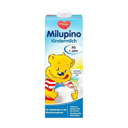Milupino Babymilch trinkfertig (6X1L), ab 1 Jahr, für Kleinkinder in der Wachstumsphase Naty Shop