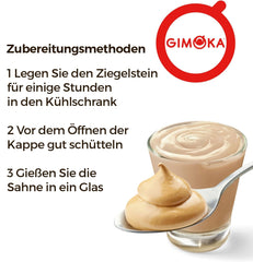 Gimoka Cream Caffè Latte Laktosefrei Glutenfrei Ohne Konservierungsstoffe
