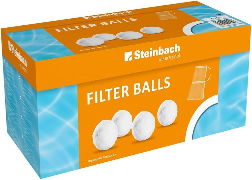 Bile filtrante Steinbach – 040050 – Bile filtrante de curățare pentru piscine – Compatibile cu toate sistemele standard de filtrare cu nisip – 700 g – Ambalaj Steinbach